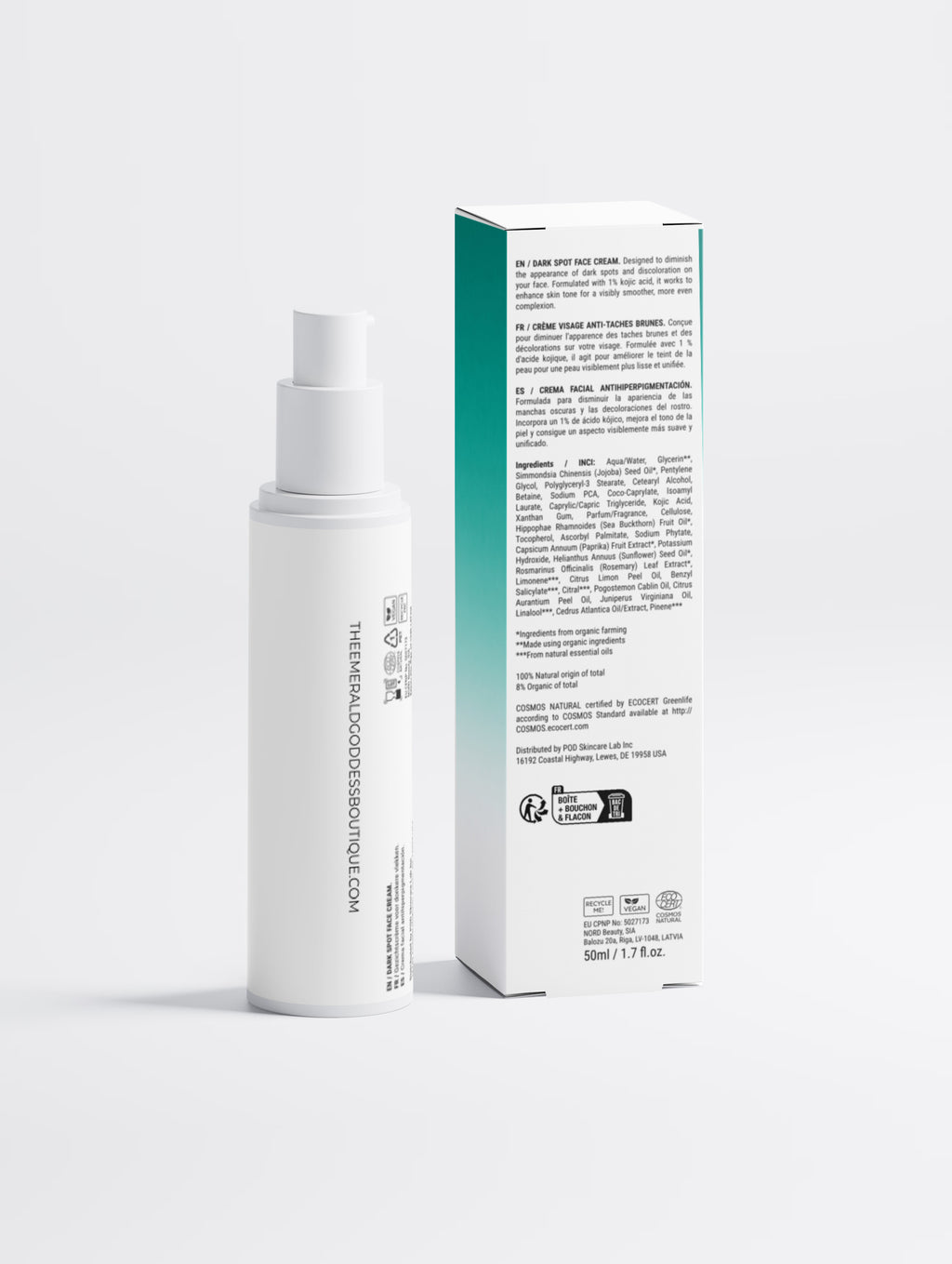 Dark Spot Face Cream with Kojic Acid